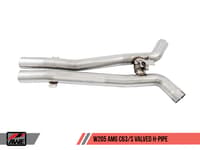 awe tuning 17-18 mercedes-benz w205 amg c63/s coupe switchpath exhaust system - for non-dpe cars 3025-31040