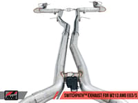 awe tuning 18-20 mercedes-benz w213 amg e63/s sedan/wagon switchpath exhaust system - for non-dpe cars 3025-31046