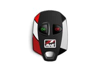 awe tuning audi 17-18 b9 a4 switchpath exhaust dual outlet - chrome silver tips (includes dp and remote) 3025-32014