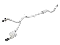 awe tuning 18 audi b9 a5 switchpath exhaust dual outlet - diamond black tips (includes dp and remote) 3025-33026