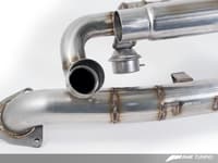 awe tuning 12-16 porsche 991 switchpath exhaust for non-pse cars chrome silver tips 3025-42012