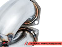 awe tuning 18-22 audi b9 s5 sportback resonated switchpath exhaust - black tips (90mm) 3025-43062