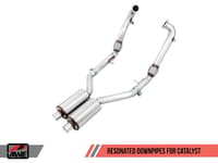 awe 18-22 audi b9 s5 sportback 3.0t switchpath exhaust (res. for perf. catalyst) 102mm chrome silver tips 3025-42060
