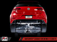 awe tuning 15-17 volkswagen golf r mk7 track-to-switchpath conversion kit 3825-11028