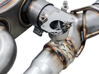 awe tuning 15-20 bmw f8x m3/m4 switchpath catback exhaust - chrome silver tips 3025-42070