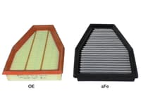 afe magnum flow oe replacement air filter pro dry s 12-15 porsche 911 (991) h6 3.4l/3.8l 31-10242