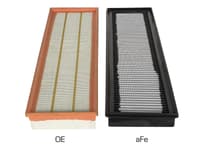afe magnumflow 14-17 porsche 911 turbo / turbo s 3.8l (tt) pro dry s air filter 31-10276