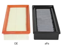 afe magnum flow pro dry s oe replacement filter 15-19 mercedes c63 amg 4.0l tt (pair) 31-10289-ma