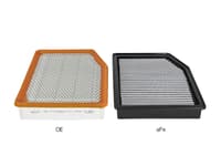 afe magnumflow pro dry s oe replacement filter 2019 gm silverado/sierra 1500 v6-2.7l/4.3l/v8-5.3 31-10292
