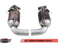 awe tuning 17-19 porsche 991.2 3.0l performance catalysts (non pse only) 3210-11014