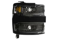 morimoto xb led headlights: chevrolet silverado hd (15-19) (pair / asm) lf541