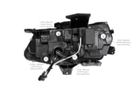 morimoto xb led headlights: chevrolet camaro (16-18) (pair) lf403