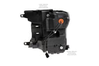 morimoto xb hybrid led headlights: ford f150 (18-20) (pair / asm) lf551