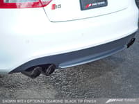 awe tuning 10-16 audi b8 / b8.5 s5 cabrio touring edition exhaust - resonated - chrome silver tips 3415-42014