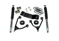 superlift 14-18 chevy silv 1500 4wd 3.5in lift kit w/alum/steel control arms & bilstein rear shocks 3600b