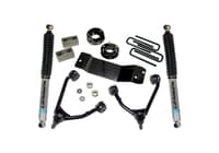 superlift 07-16 chevy silv 1500 4wd 3.5in lift kit w/ cast steel control arms & bilstein rear shocks 3700b