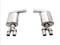 awe tuning 15-22 dodge challenger 6.4l/6.2l sc track-to-touring conversion kit - quad tips 3820-41018