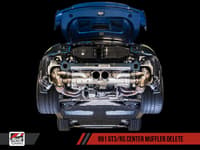awe tuning 15-19 porsche 991 gt3 / rs switchpath conversion kit (requires awe tuning center muffler) 3825-11014