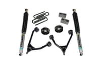 superlift 07-16 chevy silv 1500 2wd 3.5in lift kit w/ cast steel control arms & bilstein rear shocks 3850b