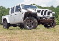 superlift 2020 jeep gladiator jt including rubicon 4 dr 4wd 2.5in leveling kit 40051