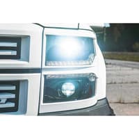 morimoto xb led headlights: chevrolet silverado 1500 (14-15) (pair / asm) lf543