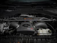 afe control 20-22 ford explorer l4 2.3l (t) tubular steel front suspension strut brace gunmetal gray 450-30t002-g