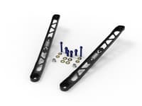 afe control 304 stainless steel front suspension strut brace black - toyota gr supra (a90) 20-22 450-721003-b