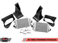 awe tuning porsche 991 (991.2) turbo/turbo s performance intercooler kit 4510-11050