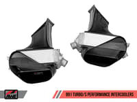 awe tuning porsche 991 (991.2) turbo/turbo s performance intercooler kit 4510-11050