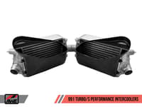 awe tuning porsche 991 (991.2) turbo/turbo s performance intercooler kit 4510-11050
