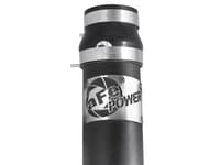 afe bladerunner intercoolers i/c tube 3.5in (cold side) dodge trucks 94-02 5.9l (blk) 46-20067-b