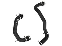 afe bladerunner intercooler 3in inlet/outlet tube 08-10 ford diesel trucks v8 6.4l (td) 46-20074-b