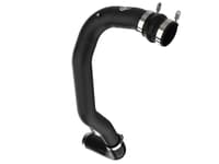 afe 08-10 ford trucks v8-6.4l (td) bladerunner 3 in aluminum hot charge pipe - black 46-20079-b