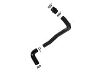 afe 08-10 ford trucks v8-6.4l (td) bladerunner 3 in aluminum hot charge pipe - black 46-20079-b