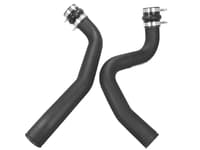 afe bladerunner intercoolers i/c tube 3in hot/cold ford f-250/f-350 99-03 v8-7.3l - black 46-20094-b