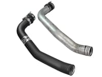 afe bladerunner intercoolers i/c tube 3in cold side ford f-250/f-350 99-03 v8-7.3l - black 46-20098-b