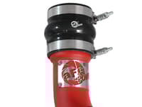 afe bladerunner 3in red intercooler tubes hot & cold side kit for 13-18 dodge ram diesel 6.7l (td) 46-20134-r