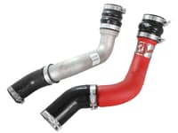 afe bladerunner 3in red intercooler tubes hot & cold side kit for 13-18 dodge ram diesel 6.7l (td) 46-20134-r