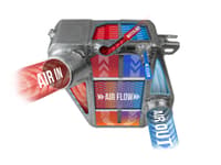 afe bladerunner gt series intercooler 11-16 ford diesel trucks v8-6.7l (td) 46-20141