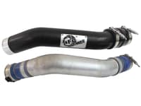 afe bladerunner intercooler hot side tube, 11-16 ford diesel trucks v8-6.7l (td) 46-20148-b