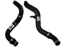afe bladerunner 3in black intercooler hot and cold side tubes 14-15 dodge ram 1500 ecodiesel v6 3.0l 46-20174-b