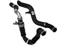 afe bladerunner intercoolers 3in black tube hot side w/ couplings & clamps 14-15 ram 1500 v6-3.0l 46-20178-b