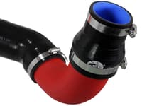 afe bladerunner 3in red intercooler cold side w/ couplings ram 1500 ecodiesel 14-15 v6 3.0l 46-20179-r