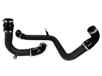 afe bladerunner 2.5in intercooler hot and cold side tubes, 13-18 ford focus st 2.0l (t) *black* 46-20184-b