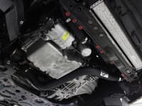 afe bladerunner 2.5in intercooler hot and cold side tubes, 13-18 ford focus st 2.0l (t) *black* 46-20184-b
