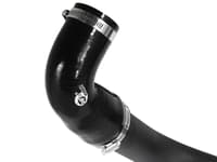 afe bladerunner 2.5in intercooler hot side tubes, 13-18 ford focus st 2.0l (t) *black* 46-20188-b