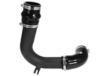 afe bladerunner 2.5in intercooler cold side tubes, 13-18 ford focus st 2.0l (t) *black* 46-20189-b