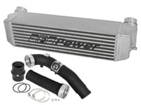 afe bladerunner intercooler w/ black tube 12-16 bmw 2/3/4 series (f3x) 2.0l n20 46-20222-b