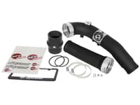afe bladerunner 2.5-2.75in intercooler tube cold side w/ couplings & clamps kit 13-16 bmw 1/2/3/4 series 46-20229-b