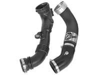 afe bladerunner 3in black intercooler tube cold side w/ couplings & clamps 11-13 bmw 335i 3.0l (t) 46-20249-b